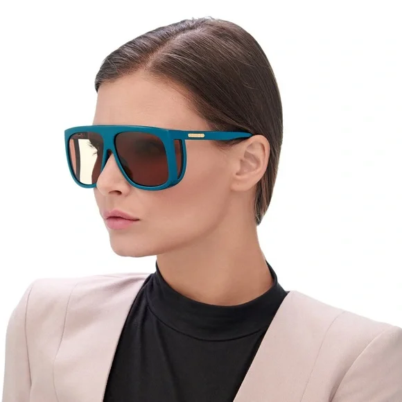 GUCCI OVERSIZED SUNGLASSES GG0467S GG0467 Women Unisex Female Men Gucci 0467s - Picture 11 of 13